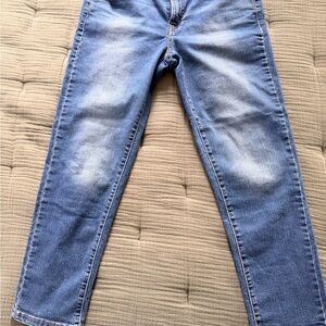 Levi's Women's Blue Cropped Jeans